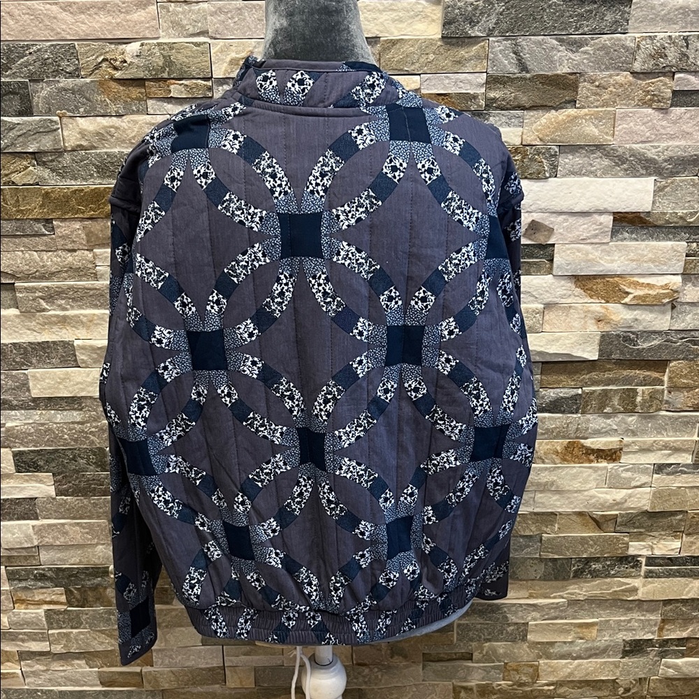 Universal Thread Blue Floral Jacket - image 6